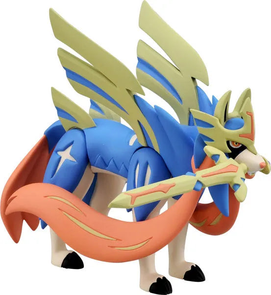 Pocket Monsters - Zacian - Monster Collection - ML-18 (Takara Tomy)ㅤ – Takara Tomy – ActionFigureBrasil