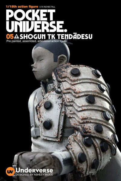 POCKET UNIVERSE 1/18 SHOGUN TK TENDADESUㅤ – Underverse – ActionFigureBrasil — embalagem