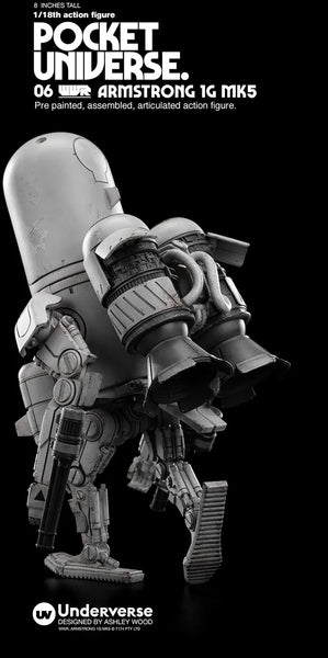 POCKET UNIVERSE - WWR - 1/18 - ARMSRTONG 1G MK5 - FROST GUARD (Underverse)ㅤ – Underverse – ActionFigure Brasil — embalagem