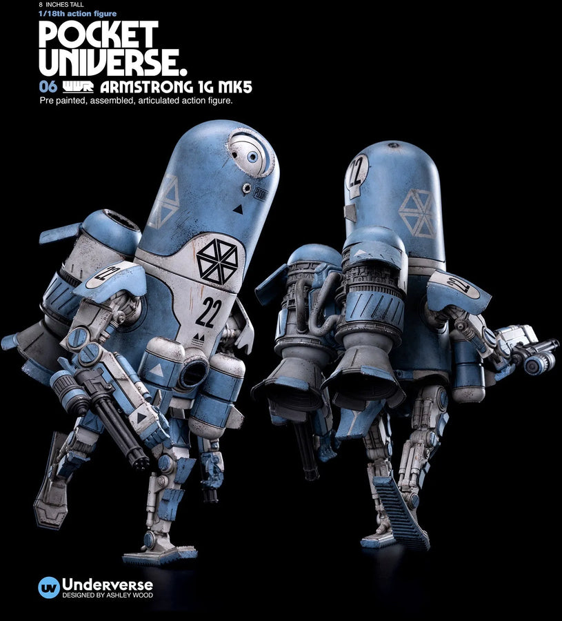 POCKET UNIVERSE - WWR - 1/18 - ARMSRTONG 1G MK5 - MEDITERRANEANN GUARDA (Underverse)ㅤ – Underverse – ActionFigureBrasil