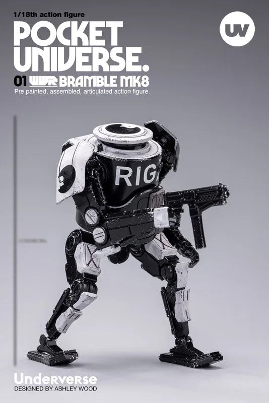 POCKET UNIVERSE WWR 1/18 BRAMBLE MK8 blackㅤ – Underverse – ActionFigureBrasil