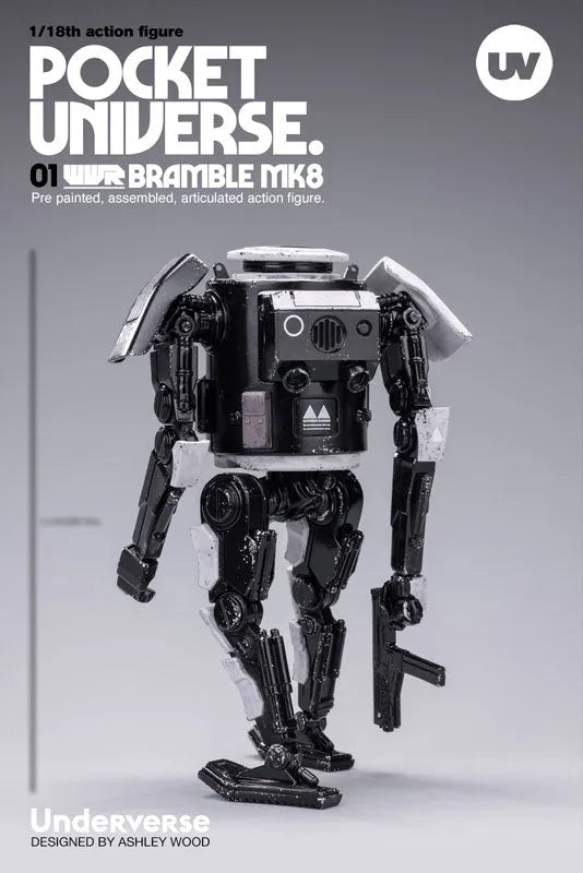 POCKET UNIVERSE WWR 1/18 BRAMBLE MK8 blackㅤ – Underverse – ActionFigureBrasil