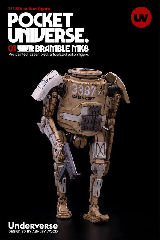 POCKET UNIVERSE WWR 1/18 BRAMBLE MK8 Sand colorㅤ – Underverse – ActionFigureBrasil