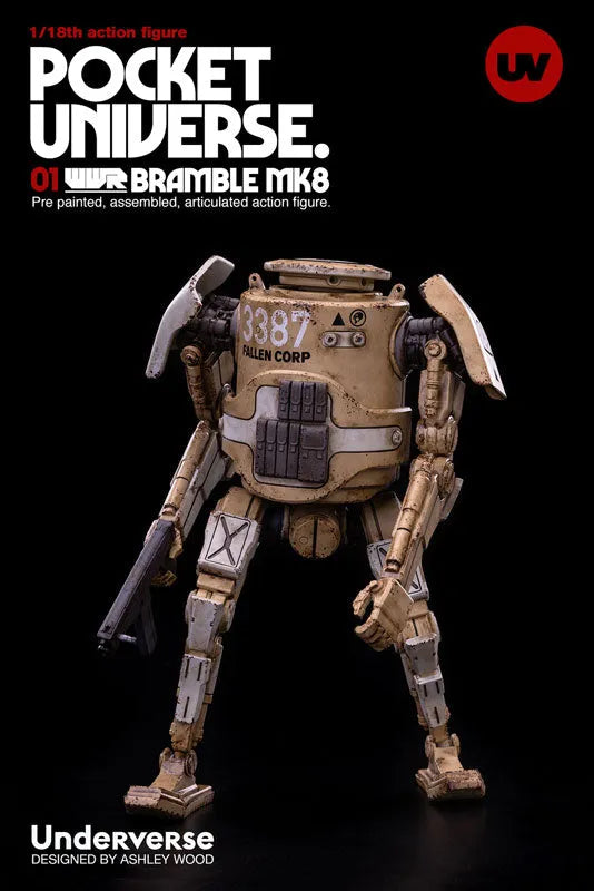 POCKET UNIVERSE WWR 1/18 BRAMBLE MK8 Sand colorㅤ – Underverse – ActionFigureBrasil