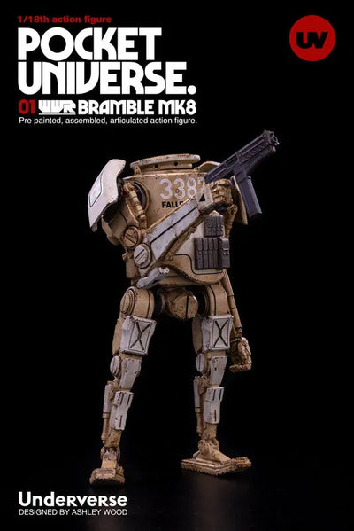 POCKET UNIVERSE WWR 1/18 BRAMBLE MK8 Sand colorㅤ – Underverse – ActionFigureBrasil — acessórios
