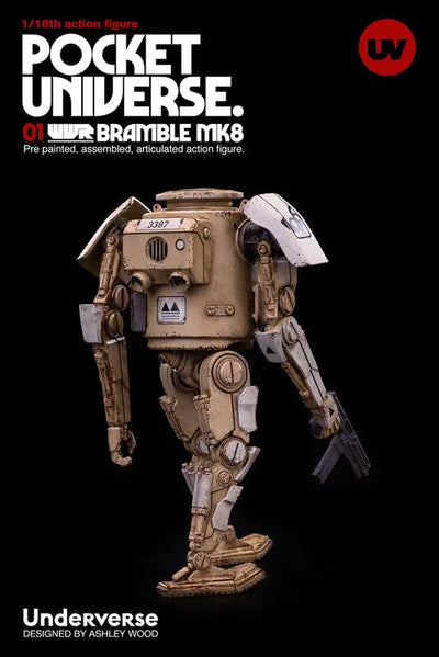 POCKET UNIVERSE WWR 1/18 BRAMBLE MK8 Sand colorㅤ – Underverse – ActionFigure Brasil — ângulo diferente