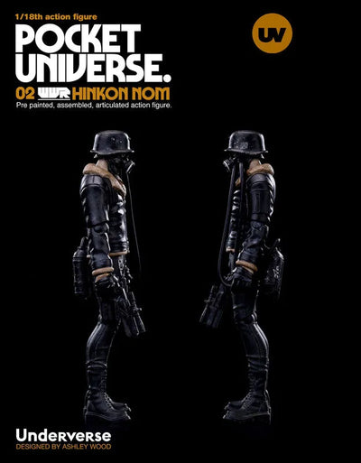 POCKET UNIVERSE WWR 1/18 NOMAD DRITTE DISCIPLE NOMㅤ – Underverse – ActionFigureBrasil — ângulo diferente
