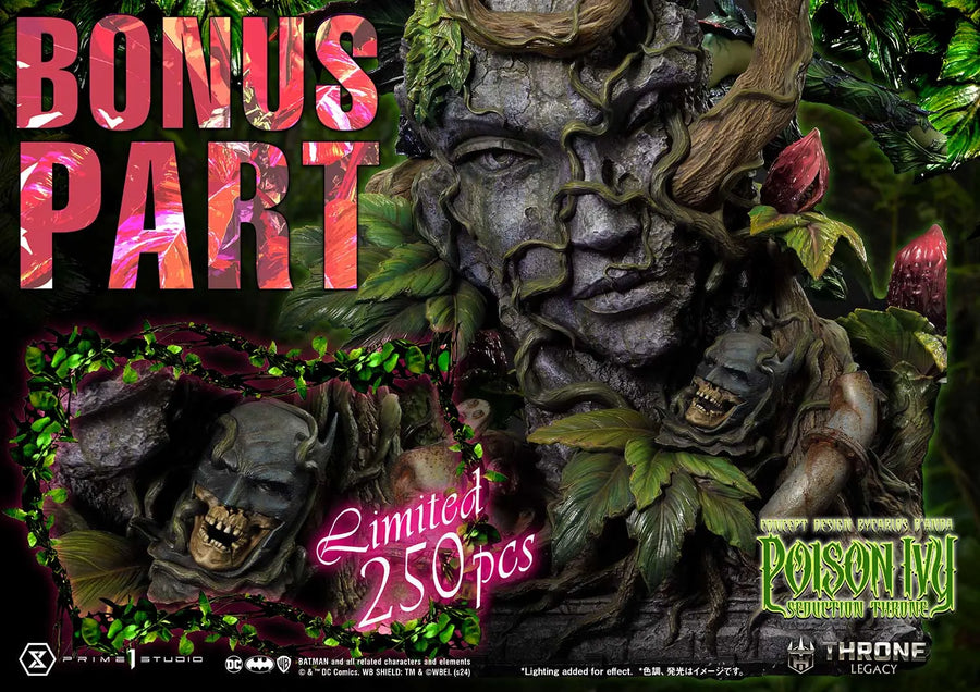 Poison Ivy Seduction Throne (Deluxe Bonus Version) Batman (Comics) – Prime1Studio – ActionFigure Brasil