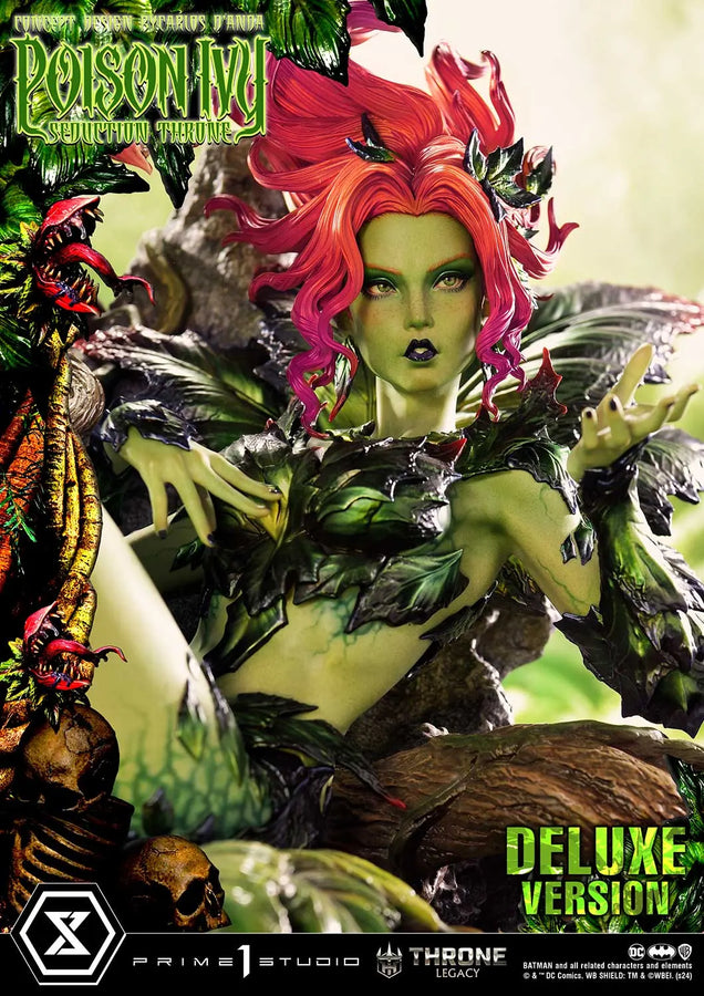 Poison Ivy Seduction Throne (Deluxe Bonus Version) Batman (Comics) – Prime1Studio – ActionFigure Brasil