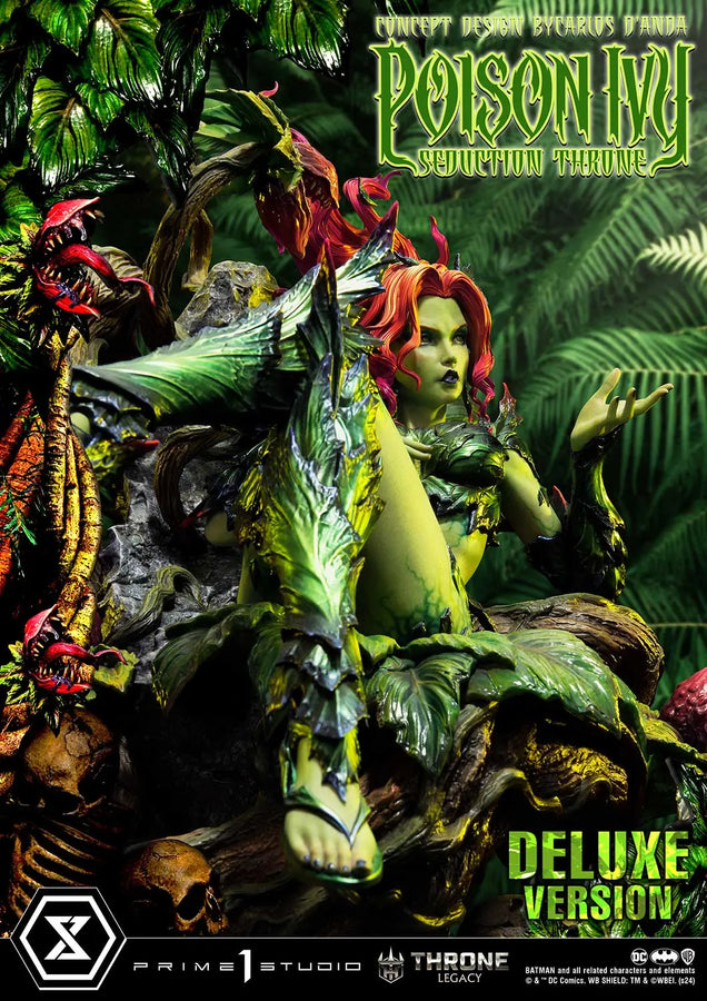 Poison Ivy Seduction Throne (Deluxe Bonus Version) Batman (Comics) – Prime1Studio – ActionFigure Brasil