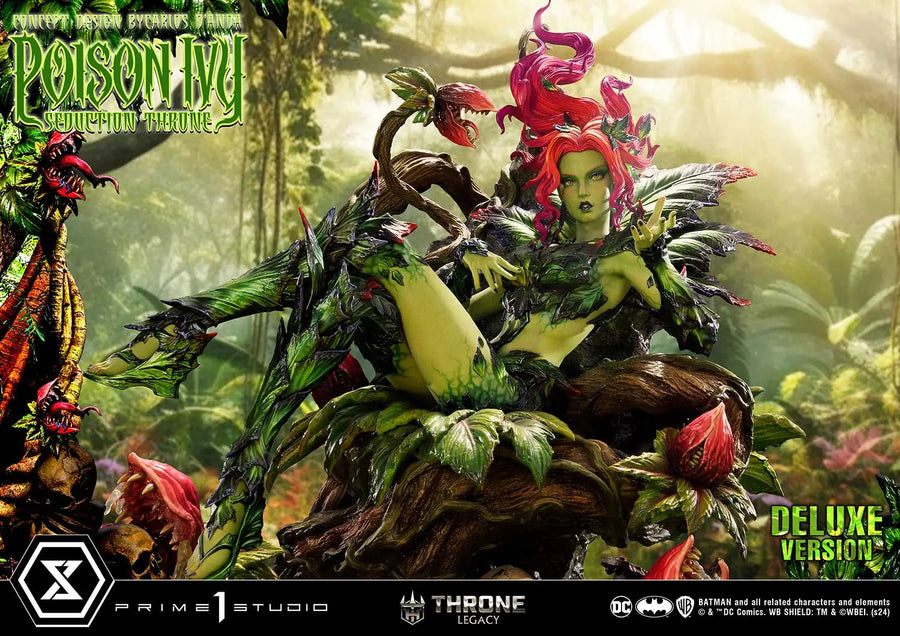 Poison Ivy Seduction Throne (Deluxe Bonus Version) Batman (Comics) – Prime1Studio – ActionFigure Brasil