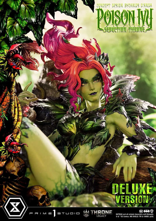 Poison Ivy Seduction Throne (Deluxe Bonus Version) Batman (Comics) – Prime1Studio – ActionFigure Brasil