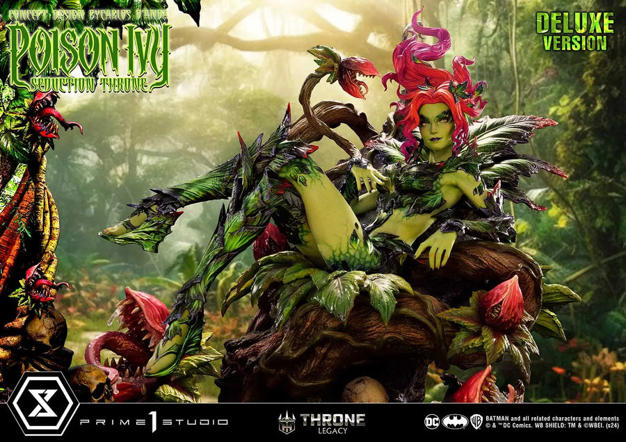 Poison Ivy Seduction Throne (Deluxe Bonus Version) Batman (Comics) – Prime1Studio – ActionFigure Brasil