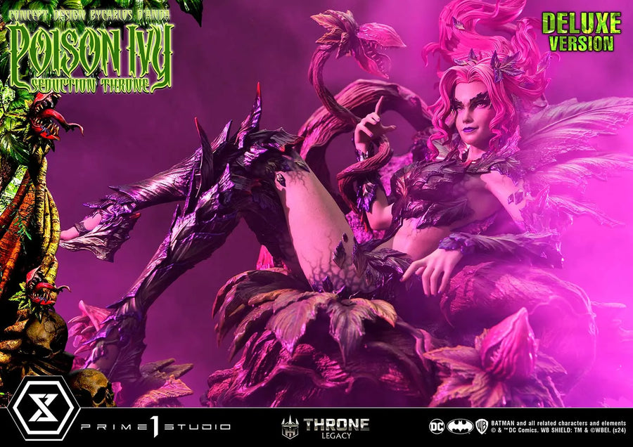 Poison Ivy Seduction Throne (Deluxe Bonus Version) Batman (Comics) – Prime1Studio – ActionFigure Brasil