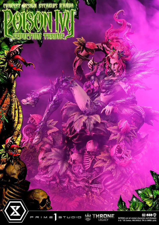 Poison Ivy Seduction Throne (Deluxe Bonus Version) Batman (Comics) – Prime1Studio – ActionFigure Brasil