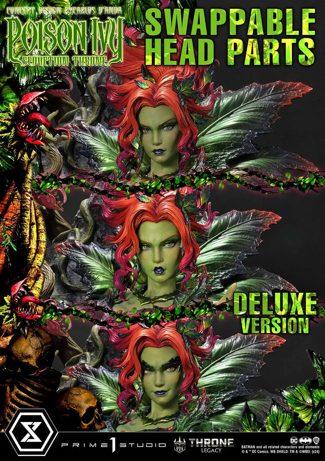 Poison Ivy Seduction Throne (Deluxe Bonus Version) Batman (Comics) – Prime1Studio – ActionFigure Brasil
