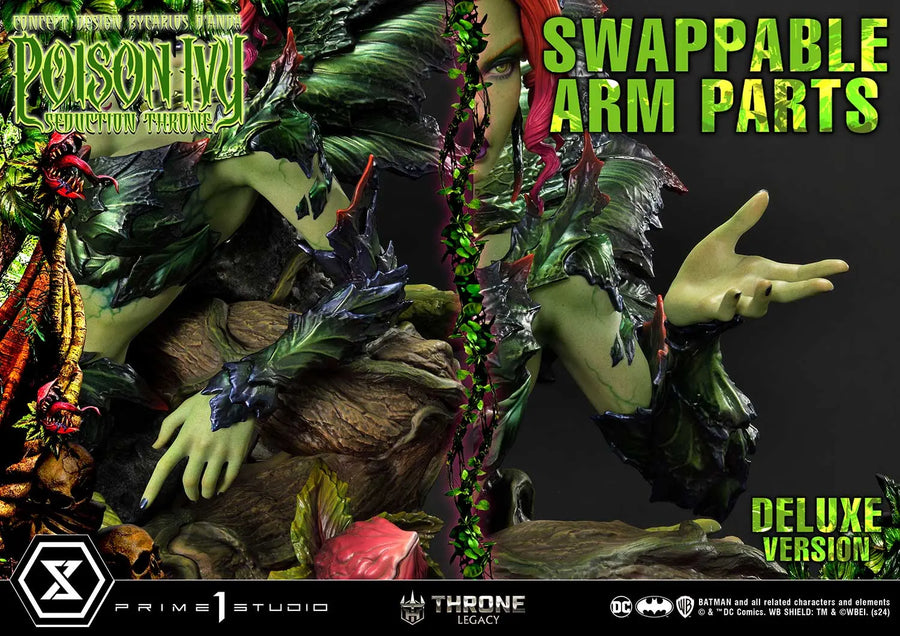 Poison Ivy Seduction Throne (Deluxe Bonus Version) Batman (Comics) – Prime1Studio – ActionFigure Brasil