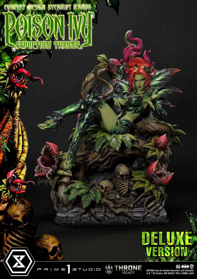Poison Ivy Seduction Throne (Deluxe Bonus Version) Batman (Comics) – Prime1Studio – ActionFigure Brasil