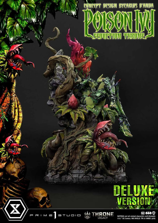 Poison Ivy Seduction Throne (Deluxe Bonus Version) Batman (Comics) – Prime1Studio – ActionFigure Brasil