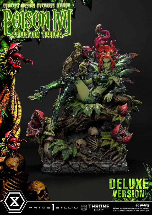 Poison Ivy Seduction Throne (Deluxe Bonus Version) Batman (Comics) – Prime1Studio – ActionFigure Brasil