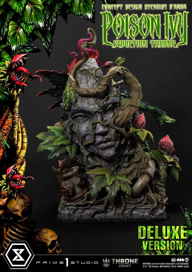 Poison Ivy Seduction Throne (Deluxe Bonus Version) Batman (Comics) – Prime1Studio – ActionFigure Brasil