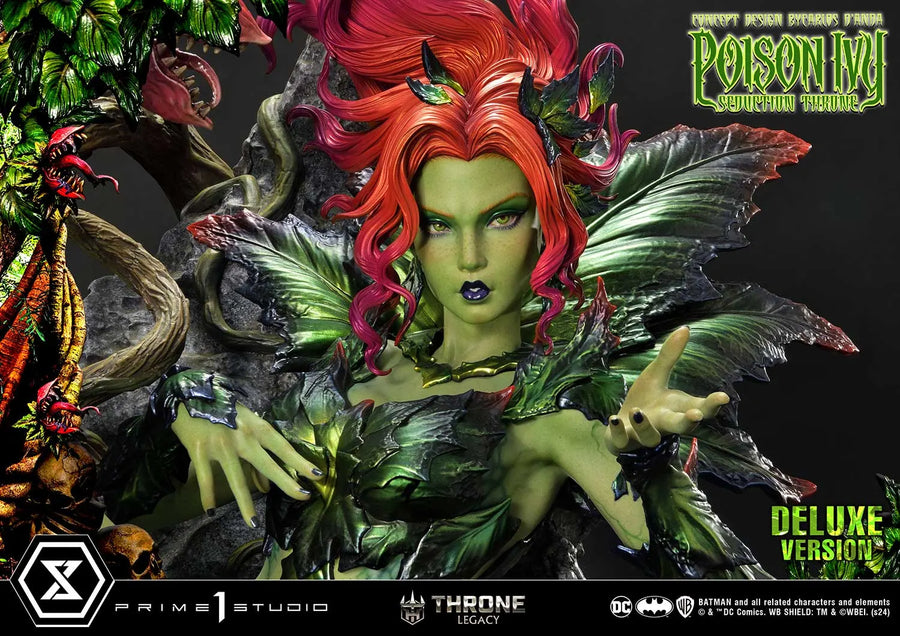 Poison Ivy Seduction Throne (Deluxe Bonus Version) Batman (Comics) – Prime1Studio – ActionFigure Brasil