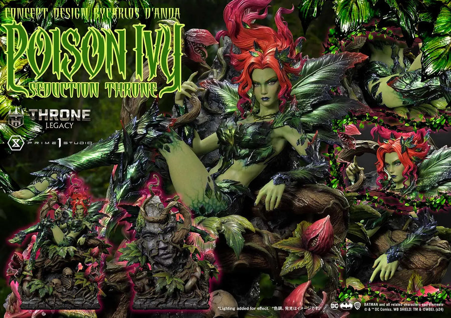 Poison Ivy Seduction Throne (Regular Version) Batman (Comics) – Prime1Studio – ActionFigure Brasil