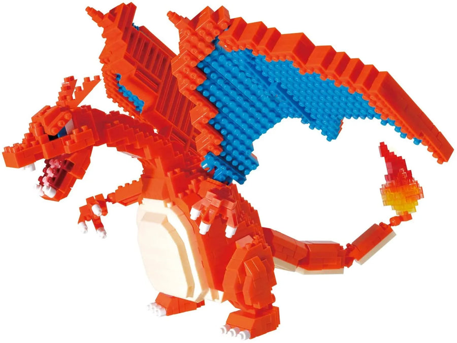 Pokemon - Charizard Nanoblock DX (Nanoblock)ㅤ – 4972825223062 – ActionFigure Brasil