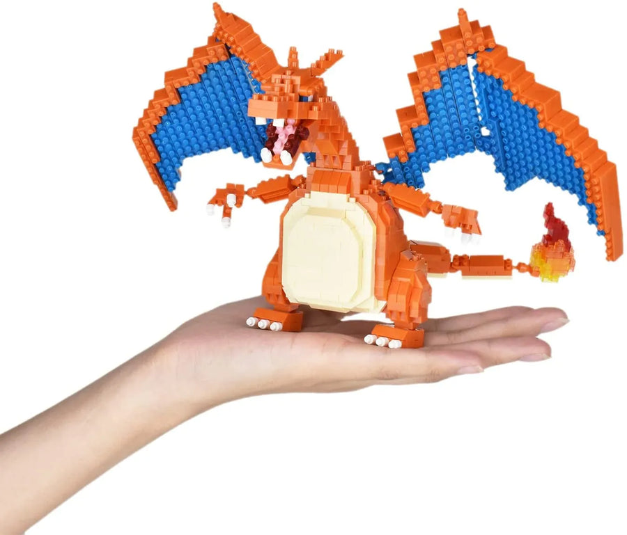 Pokemon - Charizard Nanoblock DX (Nanoblock)ㅤ – 4972825223062 – ActionFigure Brasil