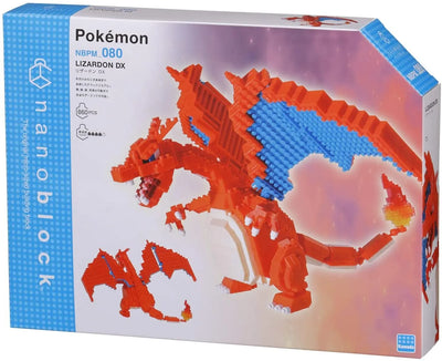 Pokemon - Charizard Nanoblock DX (Nanoblock)ㅤ – 4972825223062 – ActionFigureBrasil — acessórios