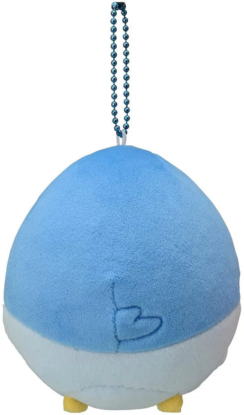 Pokemon - Keychain Plushie - Huggable Piplup (Pokemon Center)ㅤ – Pokemon Center – ActionFigureBrasil — ângulo diferente