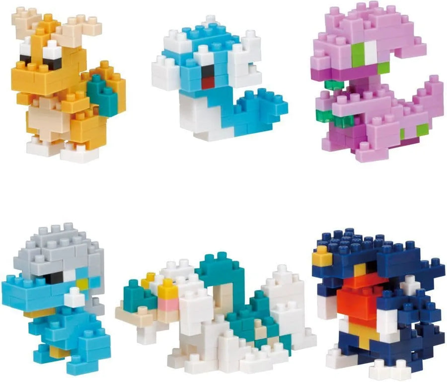 Pokemon - Mini Nanoblock - Dragon Type Blind Box - Complete Set of 6 (Kawada)ㅤ – Kawada – ActionFigureBrasil