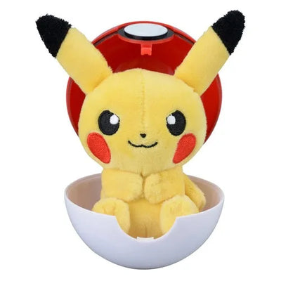 Pokemon - Mini Plushie in Poke Ball - Vol. 3 - Single Random Plushie (Pokemon Center)ㅤ – Pokemon Center – ActionFigureBrasil — ângulo diferente