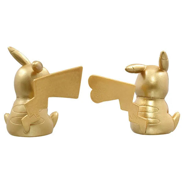 Pokemon MonColle 25th Anniversary Sparkling Gold Pikachu Setㅤ – Takara Tomy – ActionFigure Brasil
