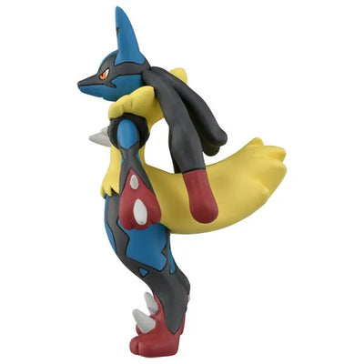 Pokemon MonColle MS-52 Mega Lucarioㅤ – Takara Tomy – ActionFigure Brasil — ângulo diferente