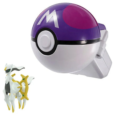 Pokemon MonColle Poketoruze Arceus (Master Ball)ㅤ – Takara Tomy – ActionFigureBrasil — ângulo diferente