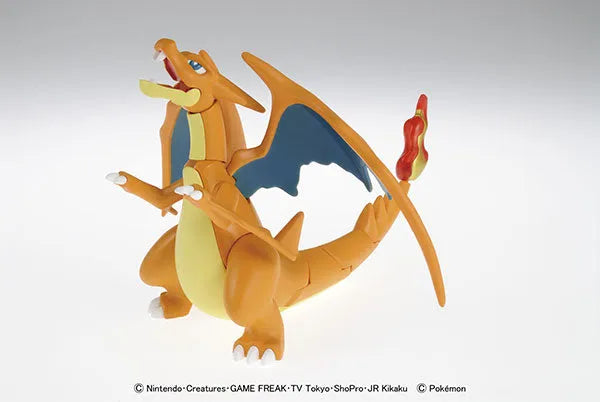 Pokemon Plamo Collection No.38 Select Series Mega Charizard Y Plastic Modelㅤ – Bandai Spirits – ActionFigure Brasil