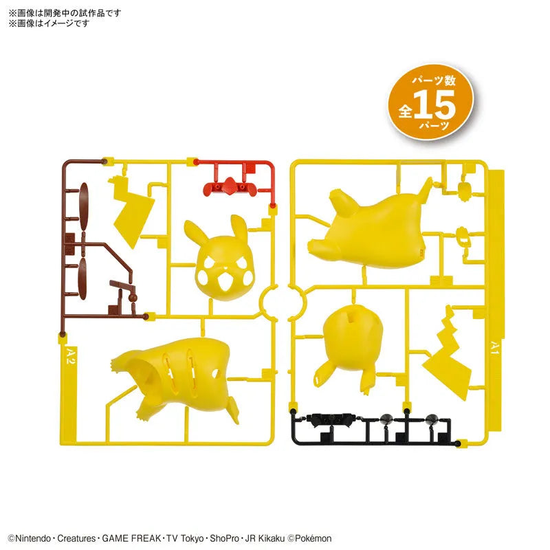 Pokemon Plamo Collection Quick!! 03 Pikachu (Battle Pose) Plastic Modelㅤ – Bandai Spirits – ActionFigure Brasil