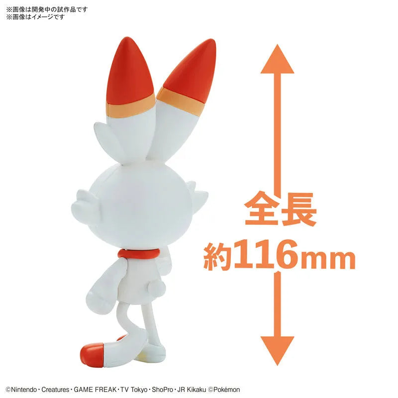 Pokemon Plamo Collection Quick!! 05 Scorbunny Plastic Modelㅤ – Bandai Spirits – ActionFigure Brasil