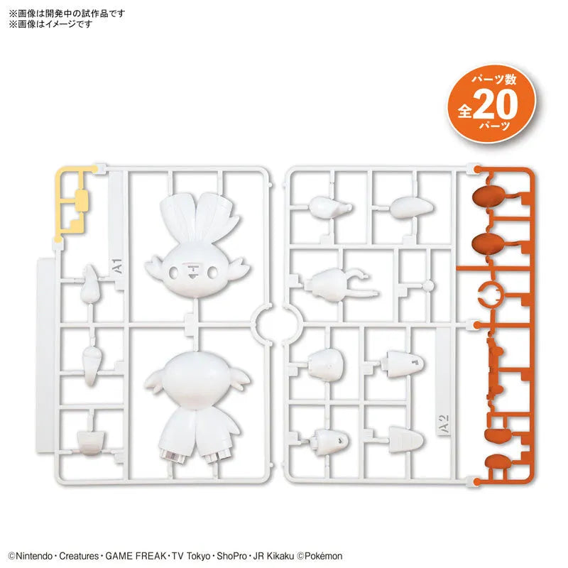 Pokemon Plamo Collection Quick!! 05 Scorbunny Plastic Modelㅤ – Bandai Spirits – ActionFigure Brasil