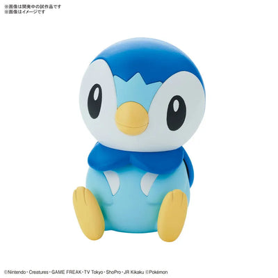 Pokemon Plamo Collection Quick!! 06 Piplup Plastic Modelㅤ – Bandai Spirits – ActionFigure Brasil