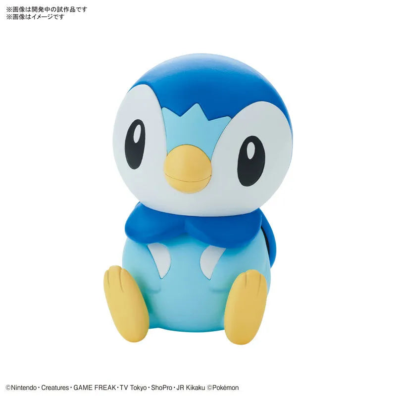 Pokemon Plamo Collection Quick!! 06 Piplup Plastic Modelㅤ – Bandai Spirits – ActionFigure Brasil