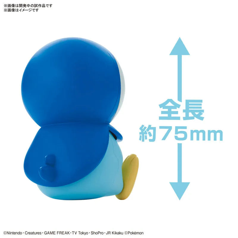 Pokemon Plamo Collection Quick!! 06 Piplup Plastic Modelㅤ – Bandai Spirits – ActionFigure Brasil