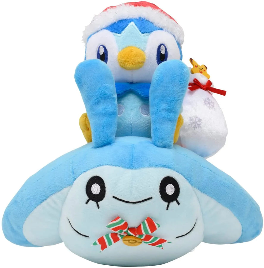 Pokémon - Pochama - Tamanta - Pokémon Christmas in the Sea (Pokémon Center)ㅤ – Pokémon Center – ActionFigure Brasil