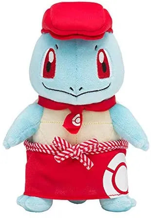Pokémon - Pokémon Cafe Squirtle Plushie - (Pokémon Center)ㅤ – Pokémon Center – ActionFigure Brasil