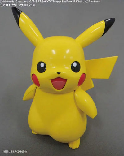 Pokemon Pokemon Plamo Collection 19 First Series Pikachu (Sun & Moon Ver.)ㅤ – Bandai Spirits – ActionFigureBrasil — embalagem