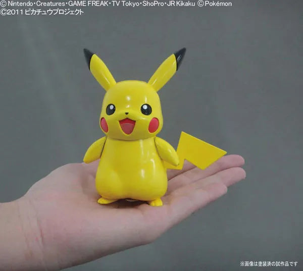 Pokemon Pokemon Plamo Collection 19 First Series Pikachu (Sun & Moon Ver.)ㅤ – Bandai Spirits – ActionFigure Brasil