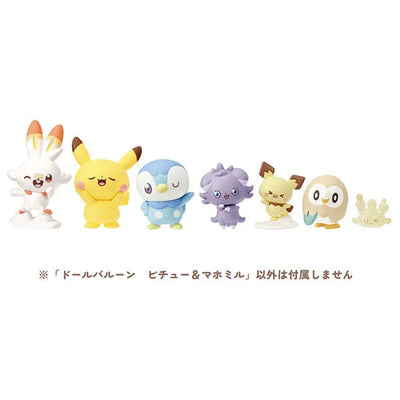 Pokemon - Pokemon Pokepiece Doll Balloon Pichu & Milceryㅤ – Takara Tomy – ActionFigureBrasil