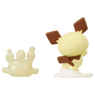 Pokemon - Pokemon Pokepiece Doll Balloon Pichu & Milceryㅤ – Takara Tomy – ActionFigureBrasil — close