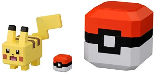 Pokémon Quest - Pikachu - Poxel Collection (Takara Tomy)ㅤ – Takara Tomy As Manufacturer – ActionFigure Brasil